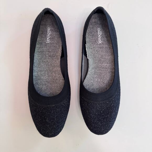 Allbird Shoes Womens US10W Black Natural Merino Wool Knit TreeBreezer Flat - Picture 4 of 12